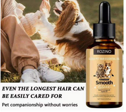 GroomVault™ Smoothing Pet Hair Care Oil – 30ml