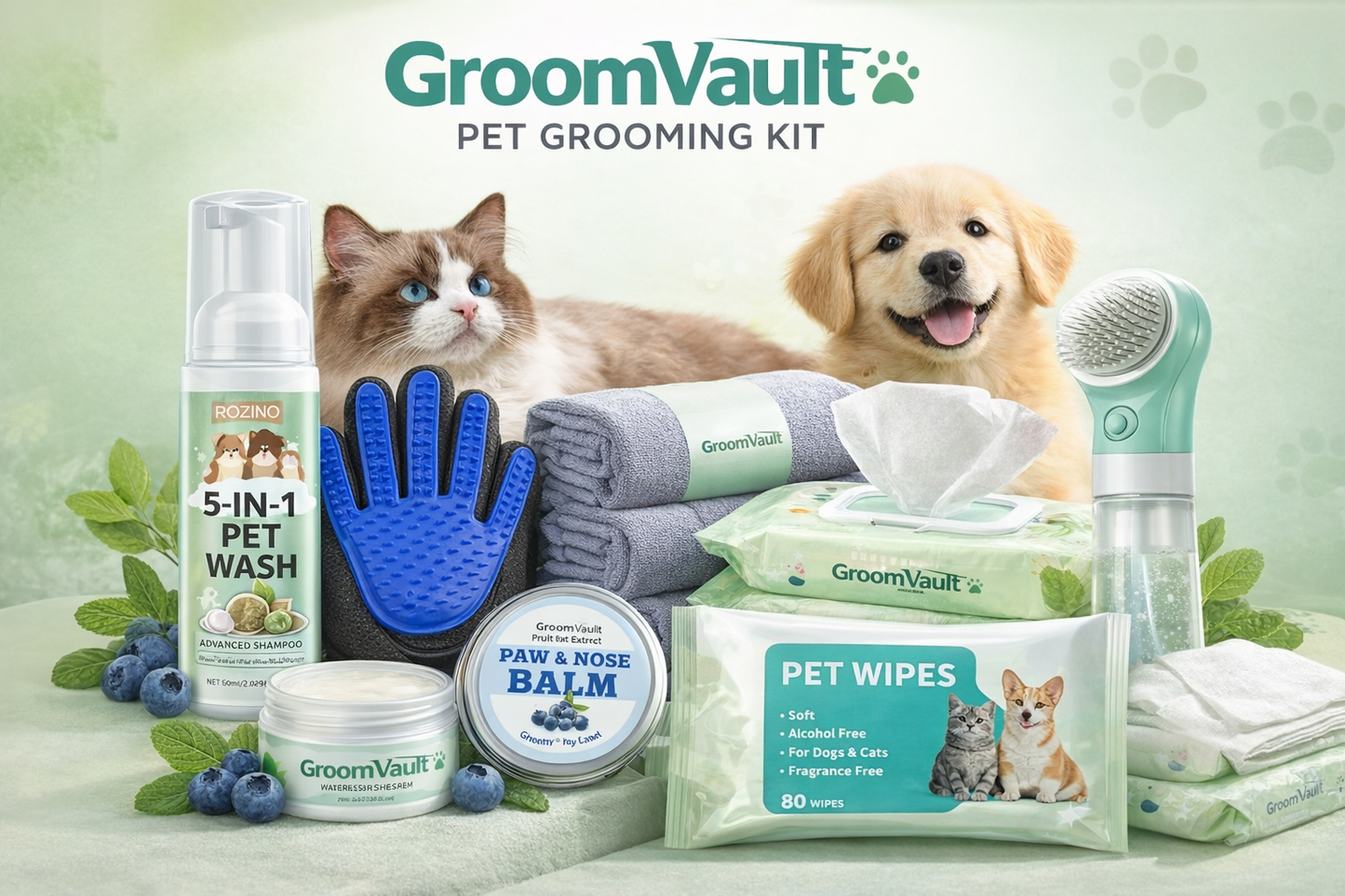 GroomVault™ At-Home Groom Bundle