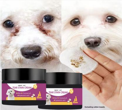GroomVault™ Tear Stain Removal Cream – Cats & Dogs