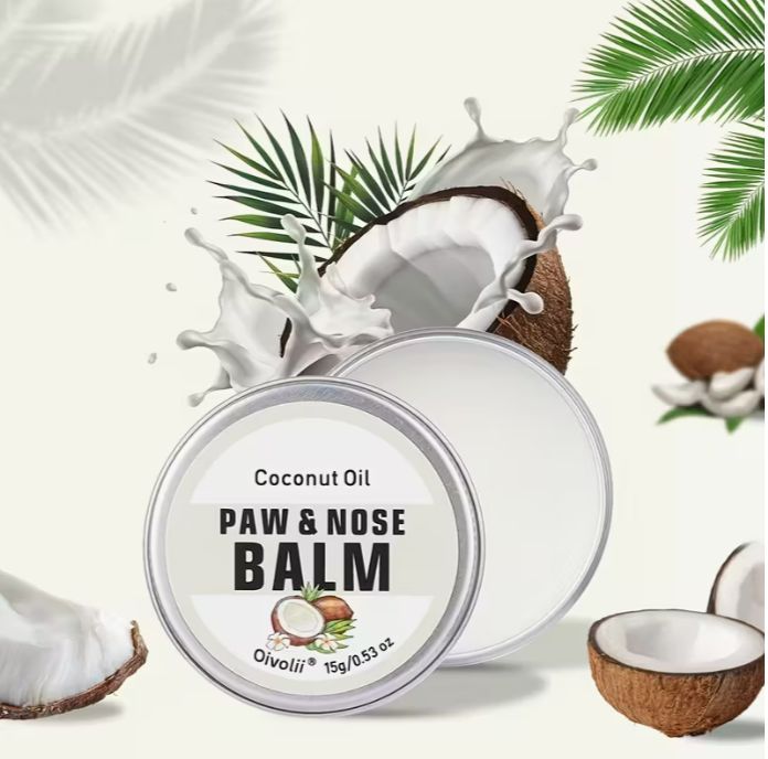 GroomVault™ Coconut Oil Paw & Nose Balm