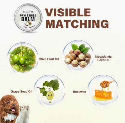 GroomVault™ Coconut Oil Paw & Nose Balm